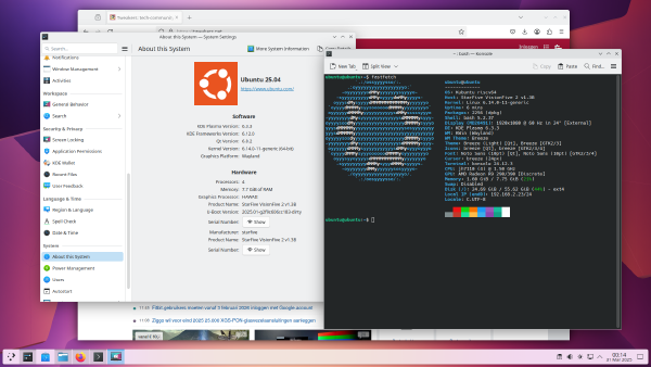 StarFive VisionFive 2 - Ubuntu 25.04 (beta) AMDGPU